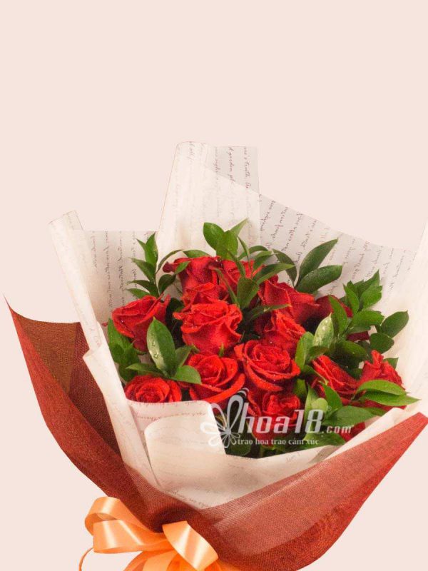 Ngày lễ tình nhân lãng mạn với những bó hoa tươi đẹp rực rỡ - Hoa18.com