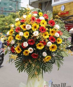 kệ hoa chúc mừng