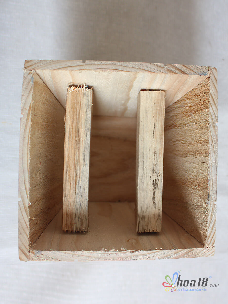 Giỏ, hộp, bình, giấy - Chậu thang gỗ - IMG_5263 - Hoa18 -1989