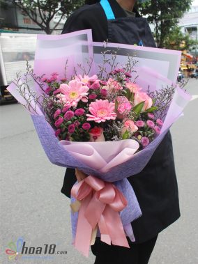 Bó hoa tươi - Pink Day - IMG_8777 - Hoa18